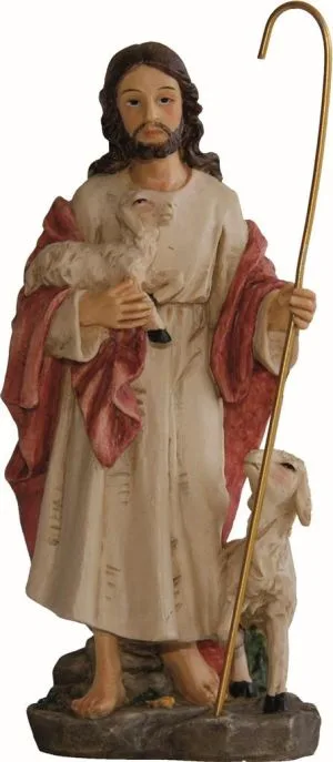 Kip Jezus dobri pastir 12,5 cm