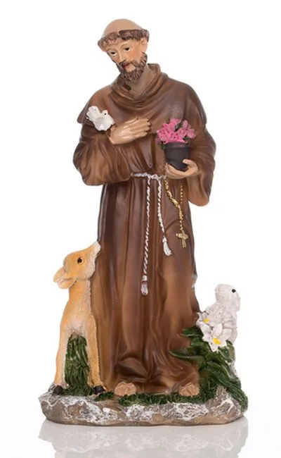 Kip sv. Frančišek Asiški 18 cm