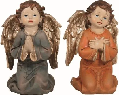 Kipec angel klečeči 24 cm