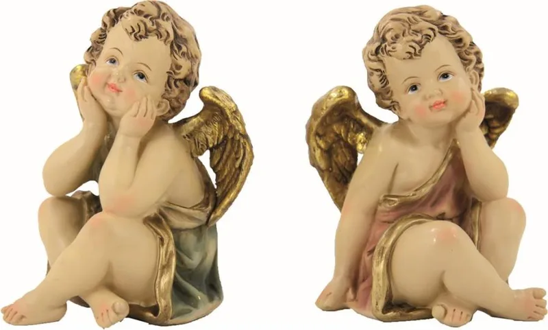Kipec angel sedeči