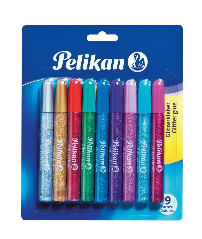 Lepilo z bleščicami v tubi 9 x 10,5ml