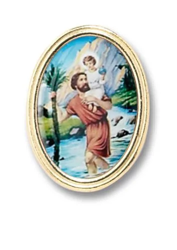 Magnet oval - sv. Krištof