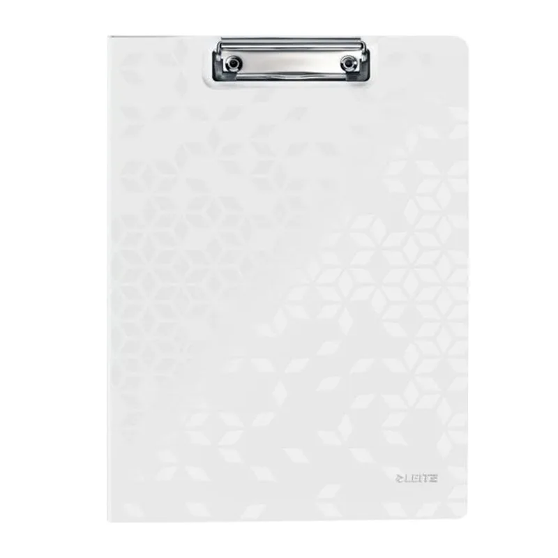 Mapa A4 Clipboard s pokrovom WOW- Bela