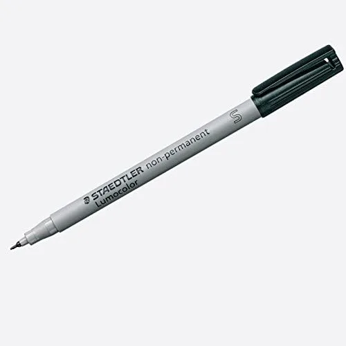Marker Lumocolor S Nonpermanent- Črn