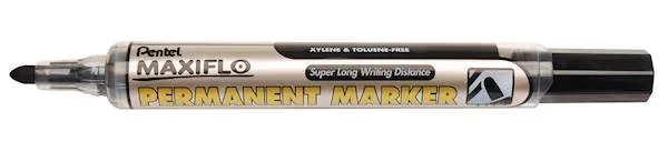 Marker Permanent Liquid Maxiflo- Črn