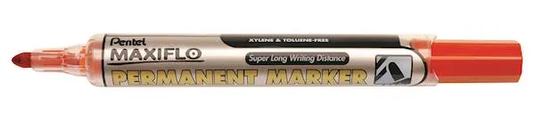 Marker Permanent Liquid Maxiflo- Rdeč