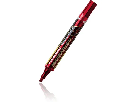 Marker Pemanent Liquid poševni Maxiflo- Rdeč