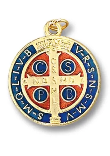 Medaljon sv. Benedikta Ø 3,3 cm