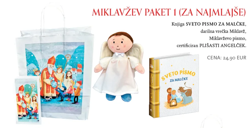 Miklavžev paket A (za najmlajše - za fantke)