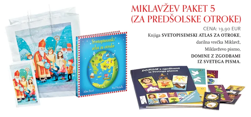 Miklavžev paket E (za predšolske otroke)