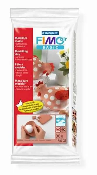Modelirna masa Fimoair 500 g terakota