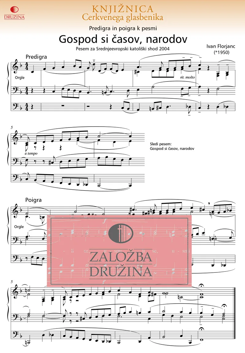 Note CG - Gospod si časov, narodov (Dolezal Thomas) 2003 - 7,8, II