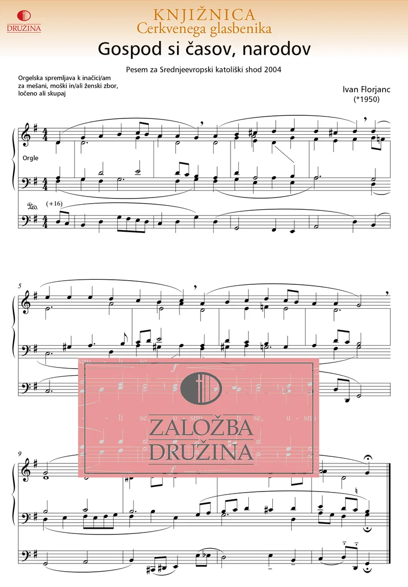 Note CG - Gospod si časov, narodov (Dolezal Thomas) 2003-7,8, XI