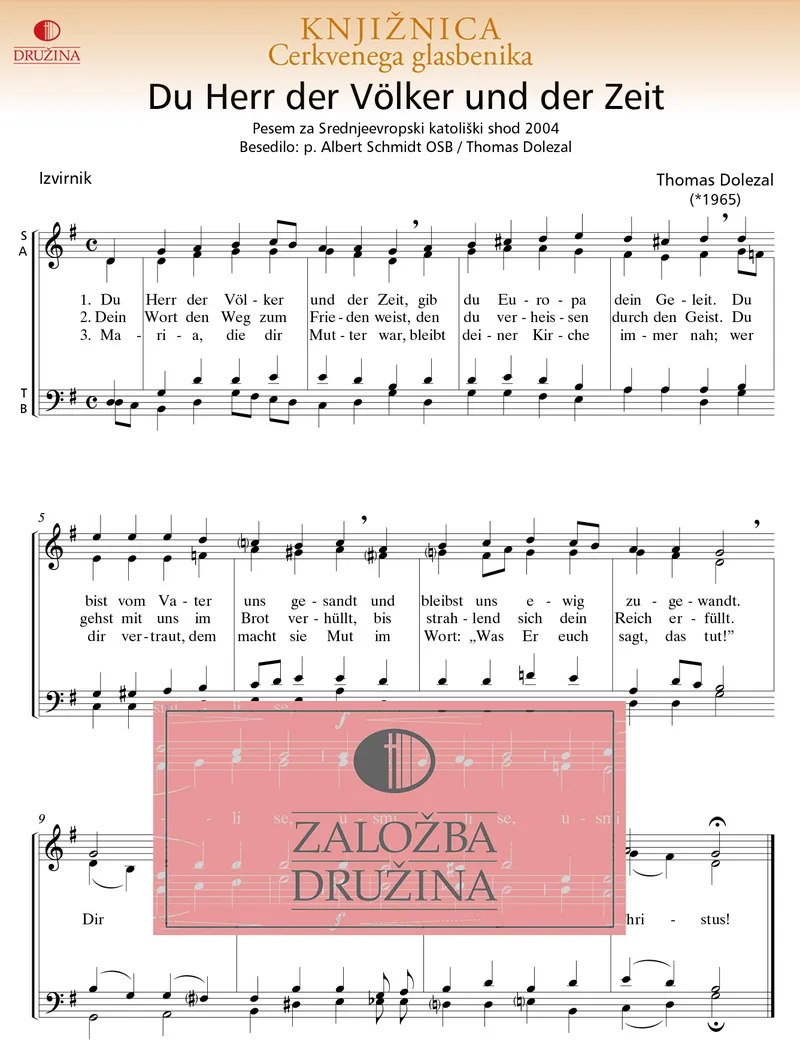 Note CG - Herr der Volker und der zeit (Dolezal Thomas) 2003