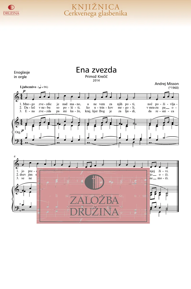 Note CG - Ena zvezda (Misson Andrej) 2022