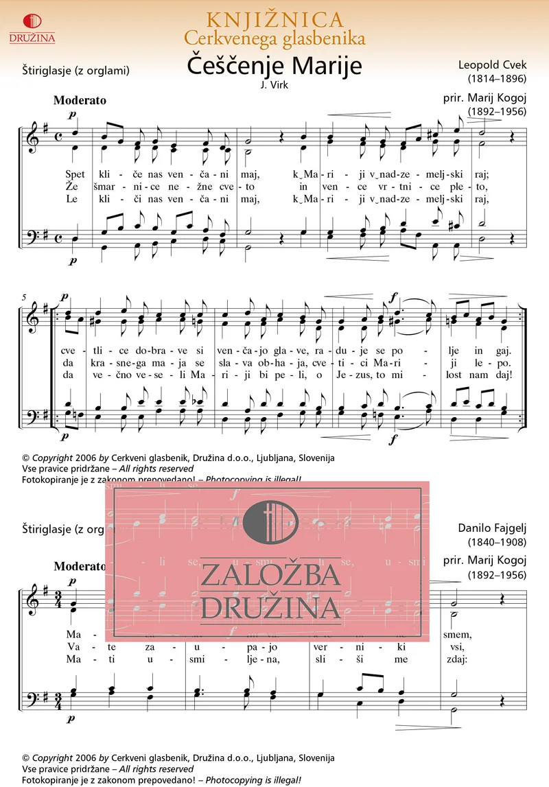 Note CG- K Materi Božji (Fajgelj Danilo) 2006