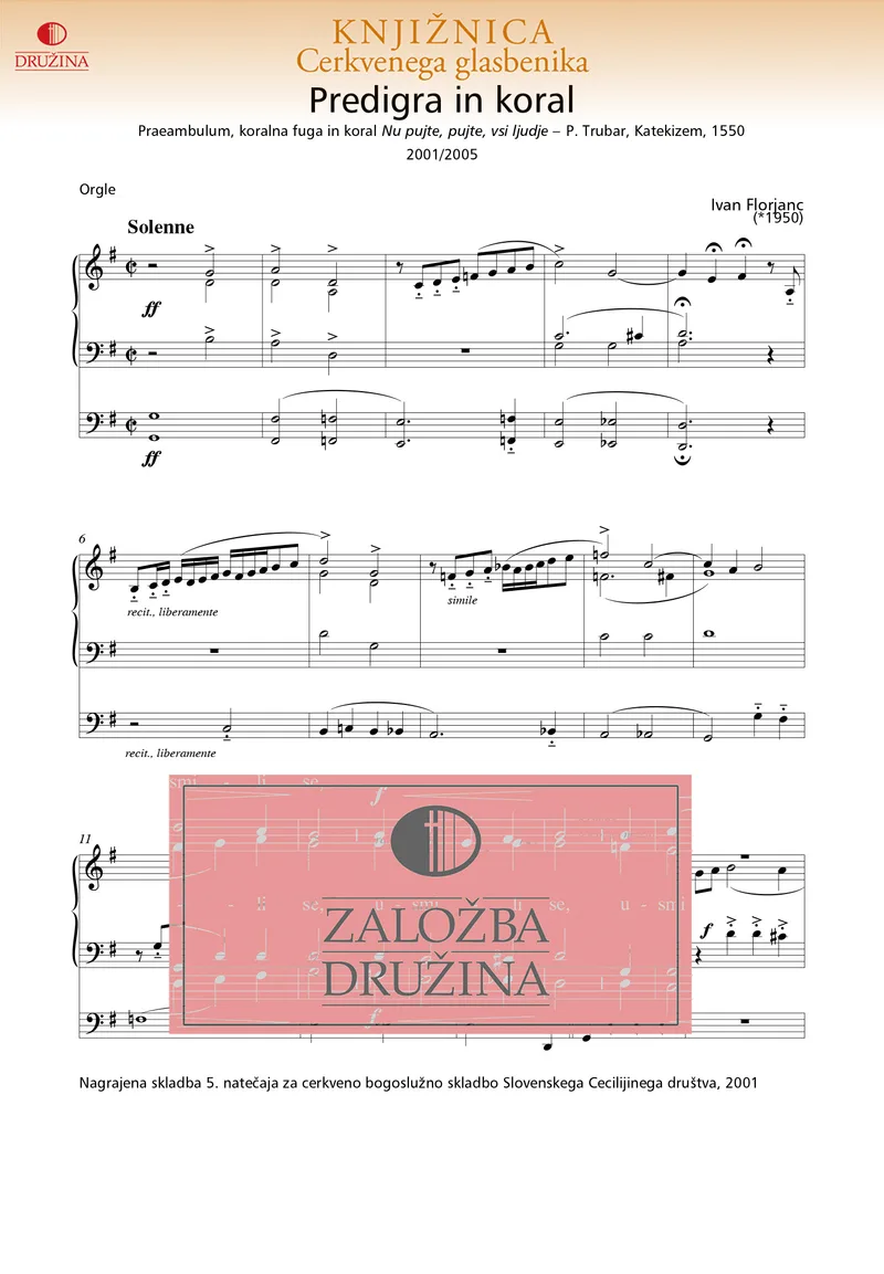 Note CG - Nu, pujte, pujte vsi ljudje (Florjanc Ivan) 2005