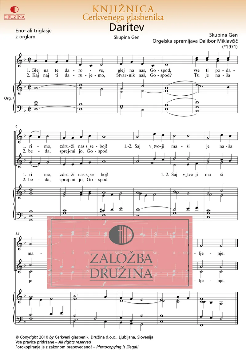 Note CG- Daritev (Miklavčič Dalibor) 2010