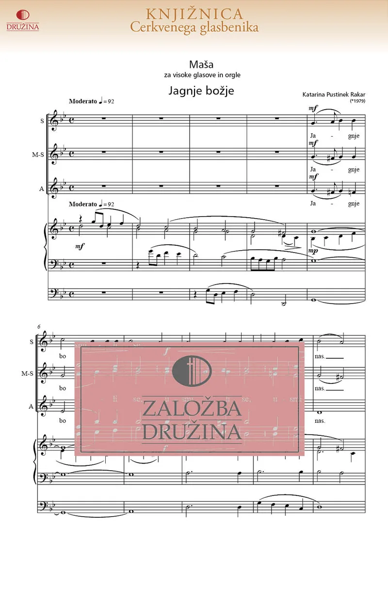 Note CG - Jagnje božje (Pustinek Rakar Katarina) 2013