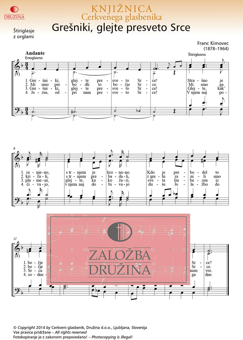 Note CG- Grešniki, glejte presveto Srce (Kimovec Franc) 2014