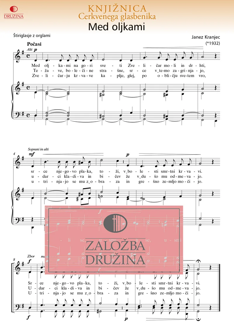 Note CG - Med oljkami (Kranjec Janez) 2003
