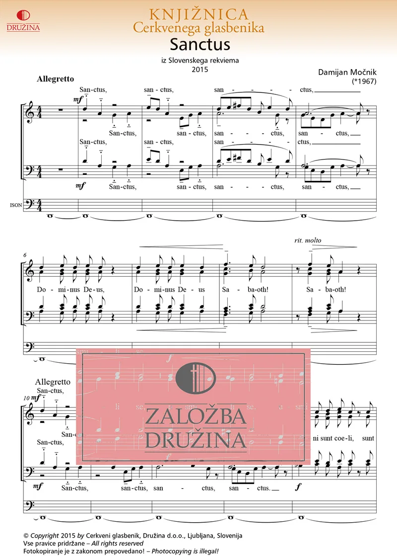 Note CG - Sanctus (Močnik Damijan) 2015