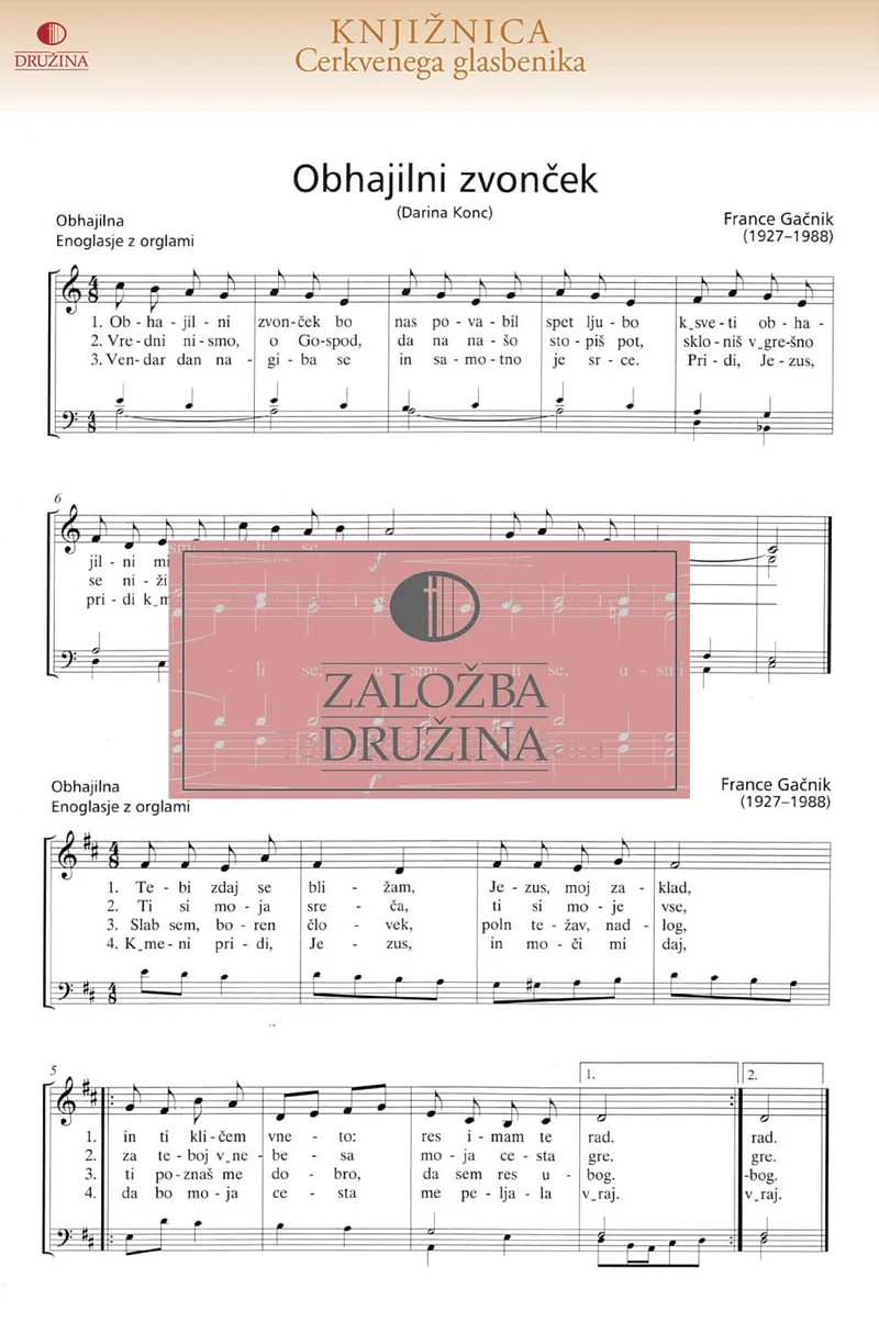 Note CG - Obhajilni zvonček (Gačnik France) 2004