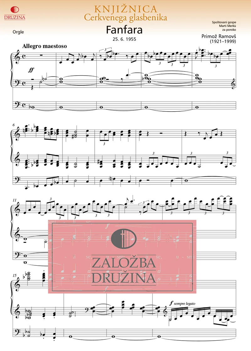 Note CG - Fanfara (Ramovš Primož) 2005
