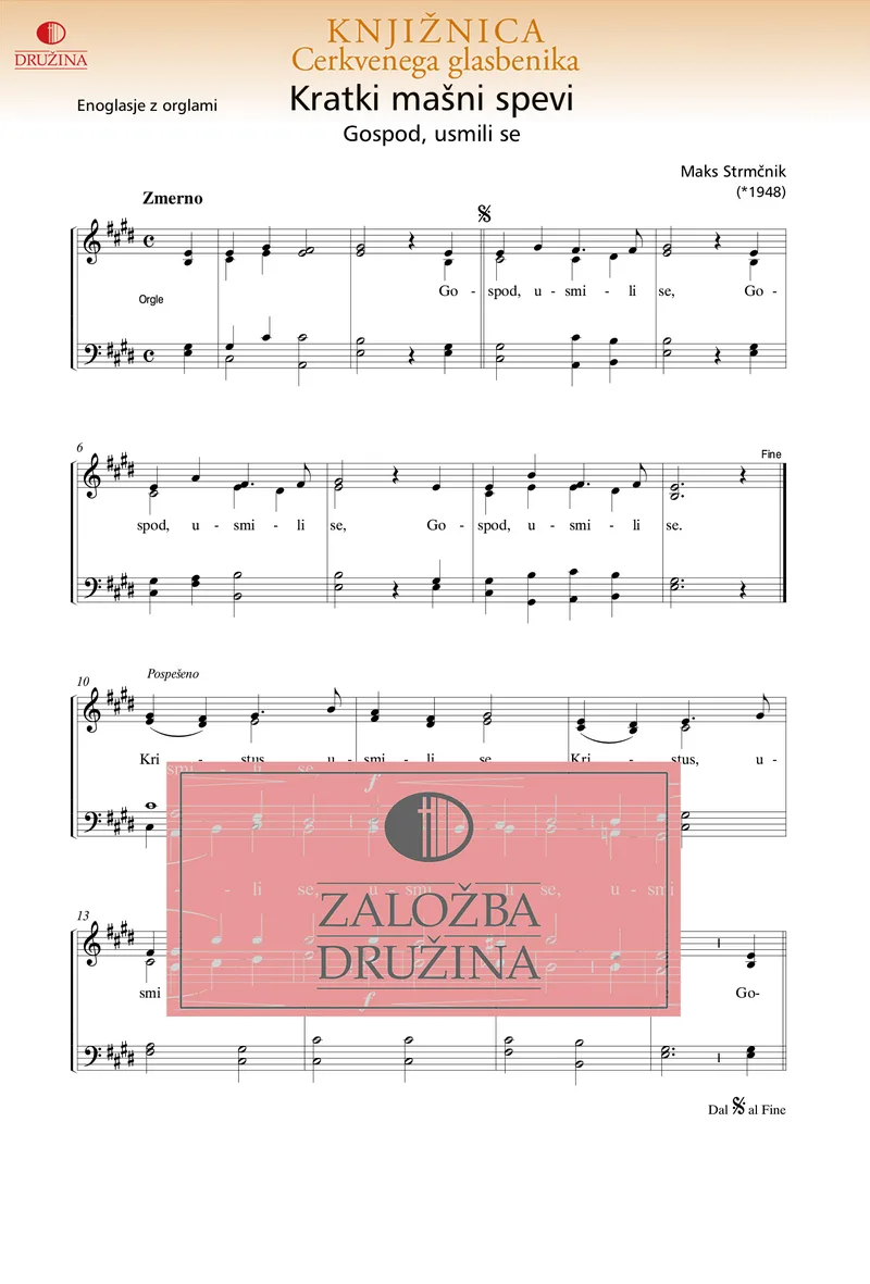 Note CG - Kratki mašni spevi (Strmčnik Maks) 2003