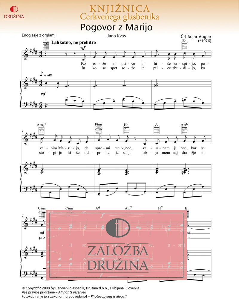 Note CG - Pogovor z Marijo (Sojar Voglar Črt) 2008