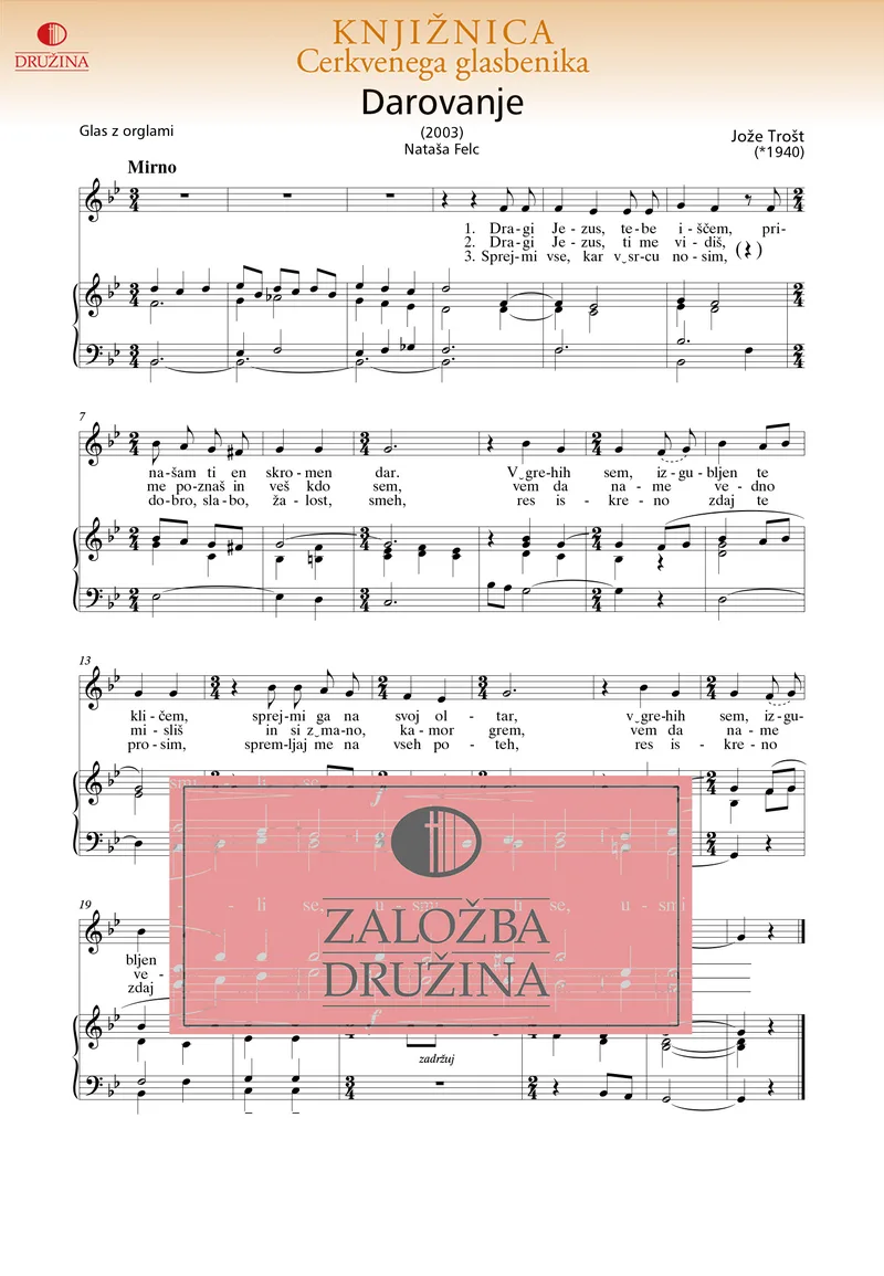 Note CG - Darovanje (Trošt Jože) 2004