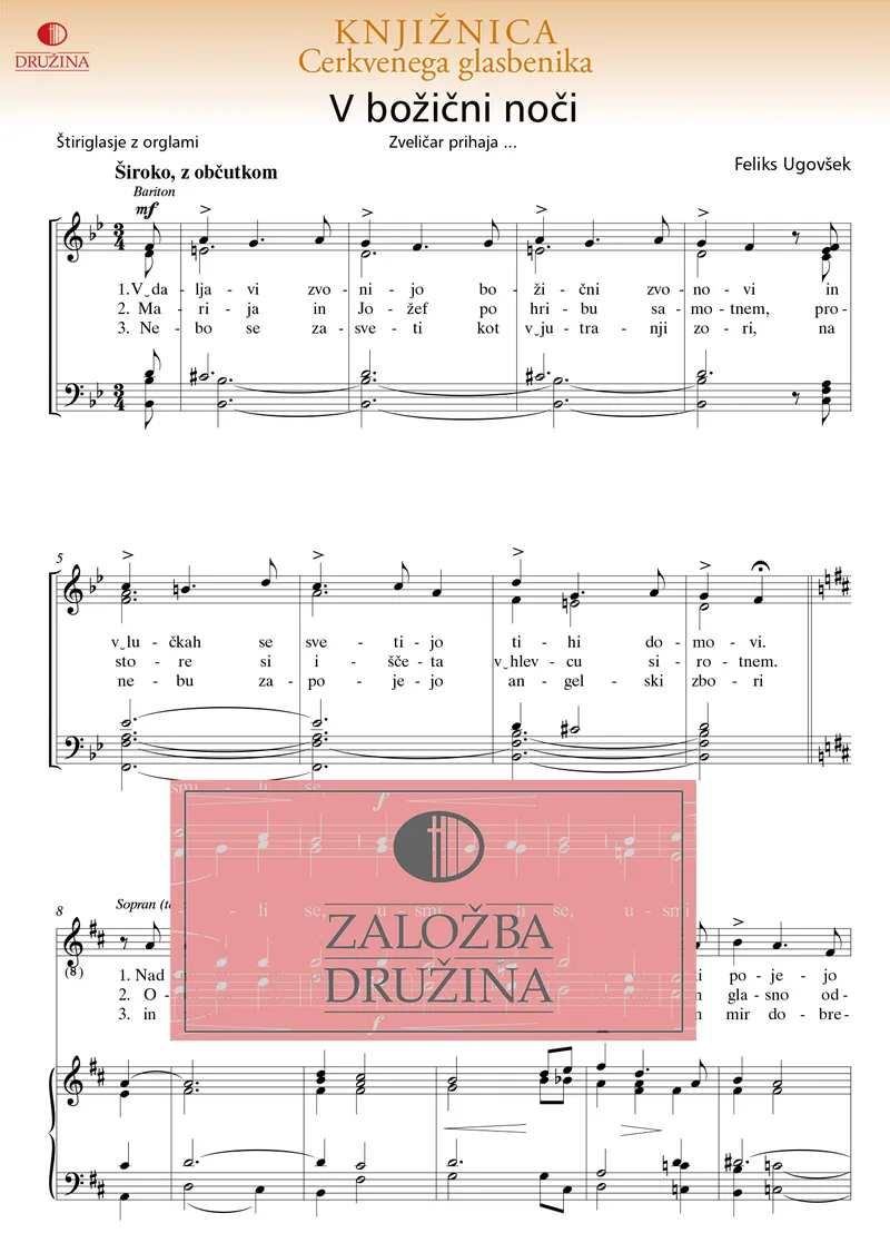 Note CG - V božični noči (Ugovšek Feliks) 2003