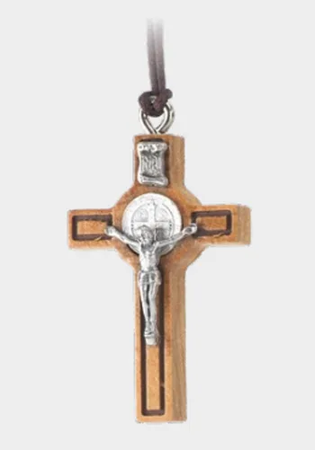 Obesek - križ sv. Benedikta - 45cm