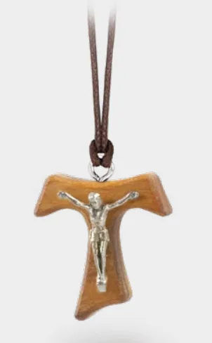 Obesek - križ TAU (28 cm)