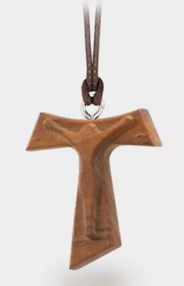 Obesek - križ TAU (3,8 cm)