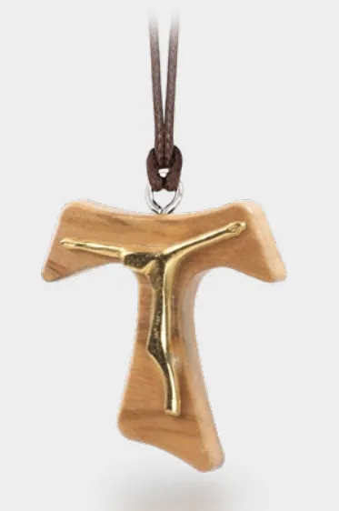 Obesek - križ TAU (4cm)
