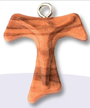 Obesek križ TAU 1,9 cm