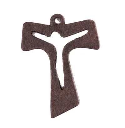 Obesek križ TAU 3,5 x 2,9 cm