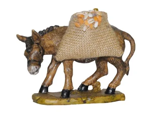 Osliček s tovorom 10 x 3 x 8 cm