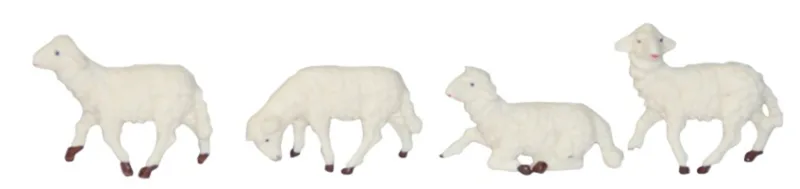 Ovčke komplet - 5x4 cm (24 kos)