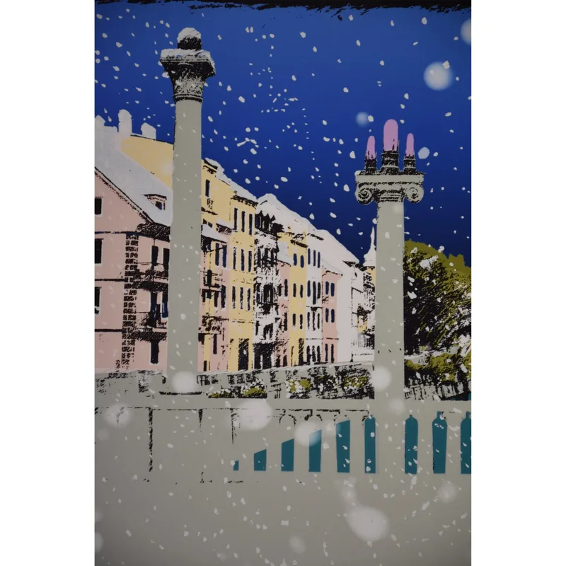 Pasje popoldne, original grafika (Biljana Unkovska)
