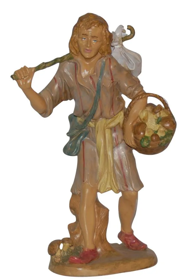 Pastir s košaro 30 cm