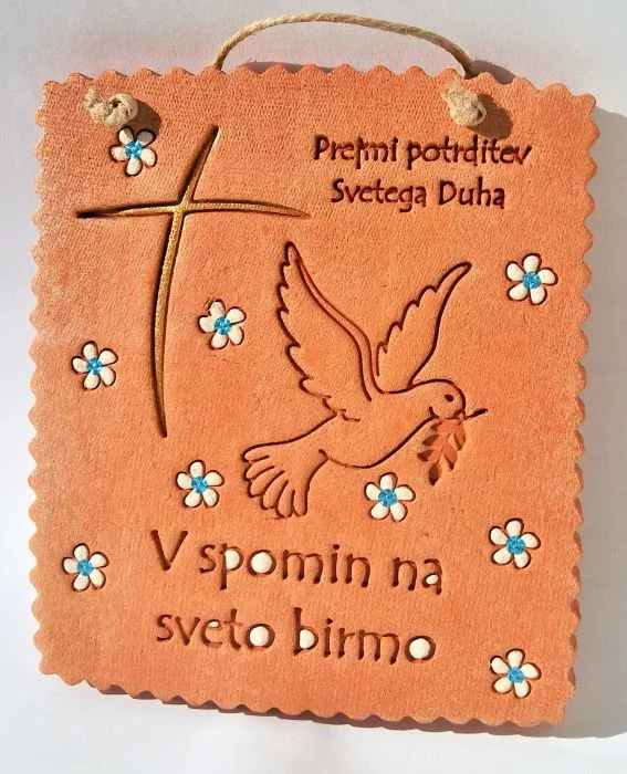 Plaketa "Spomin na sv. birmo"