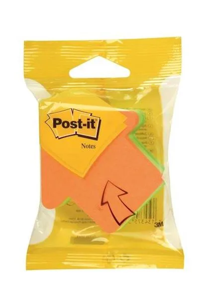Post-it blok puščica