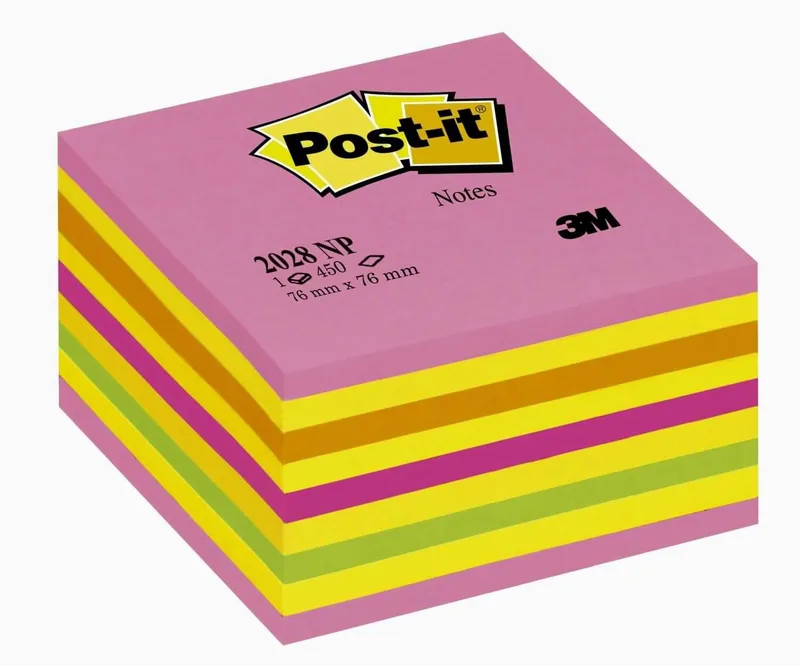 Post-it kocka, Lollipop pink