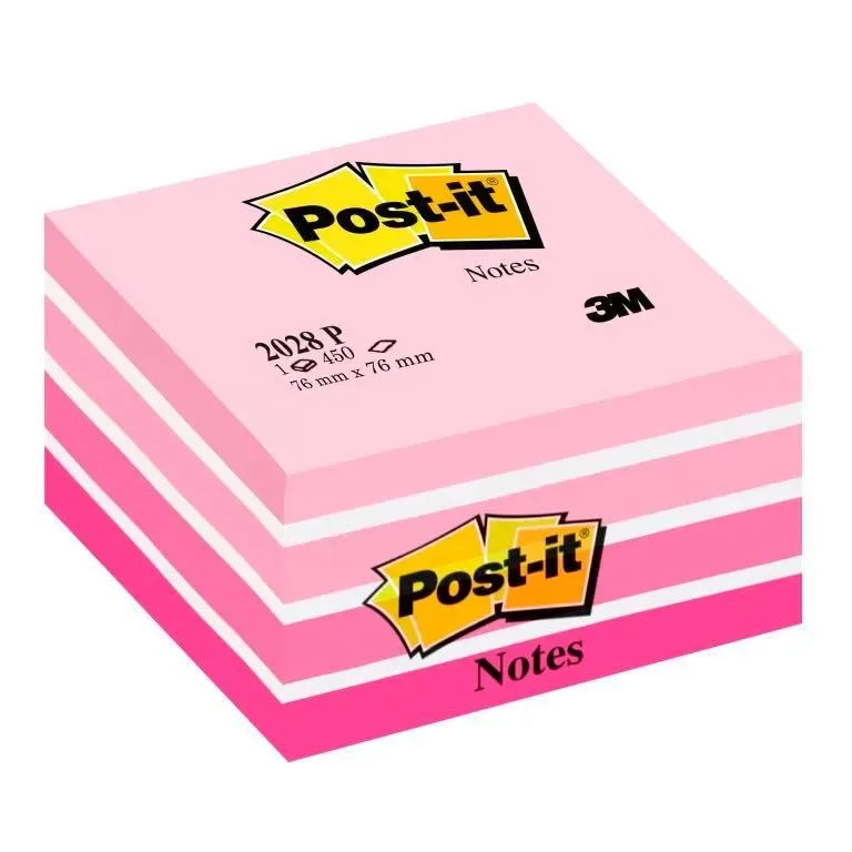 Post-it kocka, Aqua pink