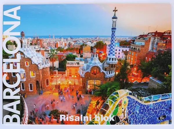 Risalni blok A3, 20 listni Barcelona
