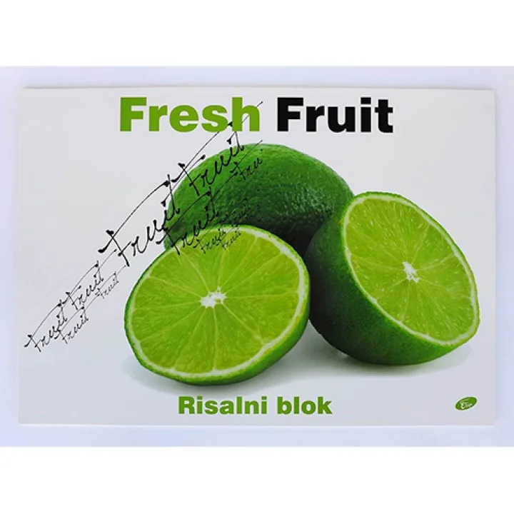 Risalni blok A3, 20 listni Sadje limeta
