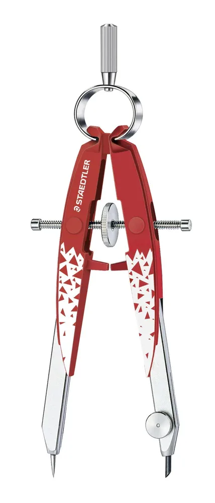 Šestilo Mars 556, Professional, Metallic rdeč