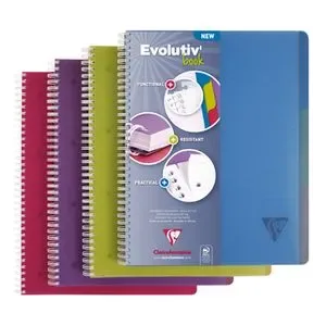 Spiralni blok, Evolutiv book, A4, karo, 120l
